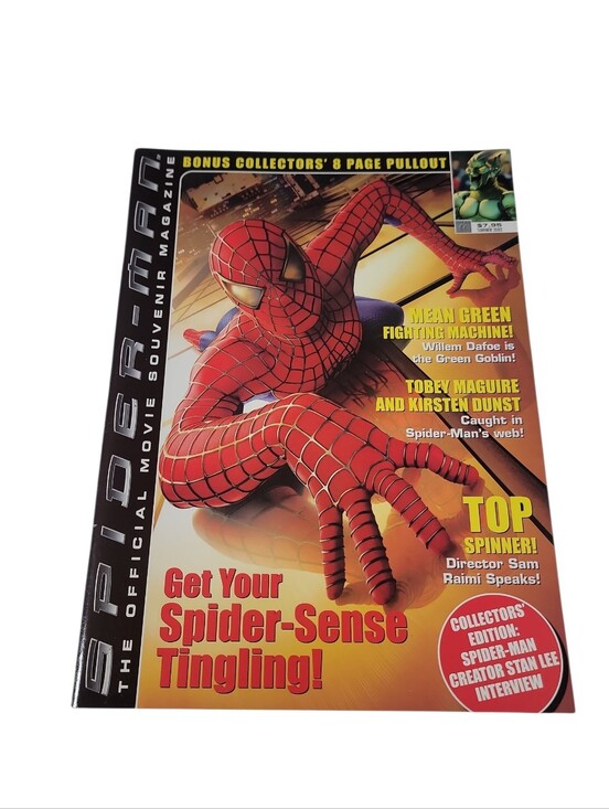 Spider-Man Other - 2002 Spider-Man The Official Movie Souvenir Magazine Stan Lee Interview